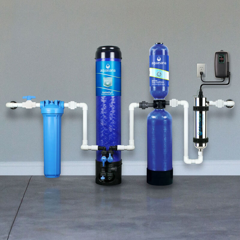 Pure Blue Shower Filter, Chlorine Filter - Reducing 98%