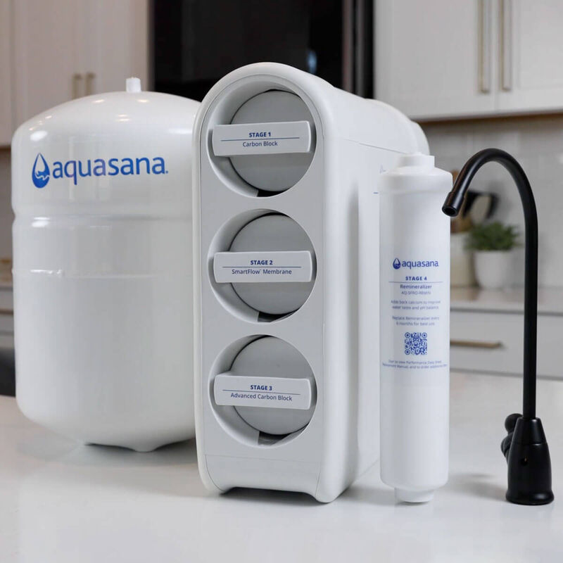 Aquatru Alkaline Connect Smart Countertop Water Purifier for PFAS & Other Contaminants with App | No Plumbing or Installation Required | BPA Free