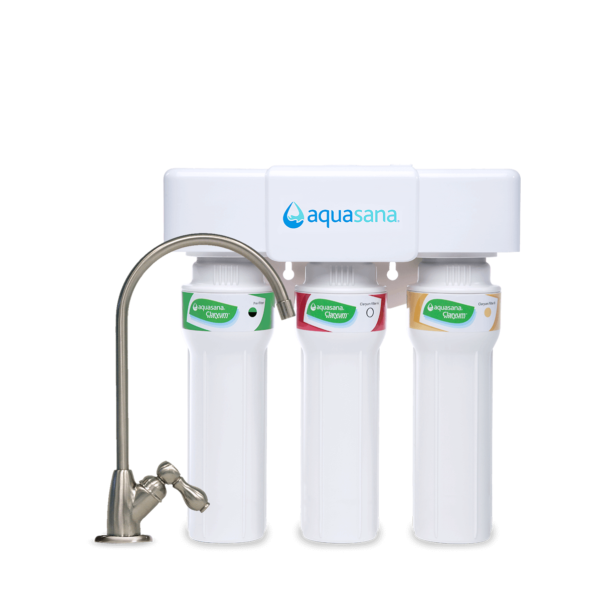 3-Stage Under the Sink Water Filter System  Fluoride Filter Water Bottles  & Pitchers to Remove Contaminants – Clearly Filtered